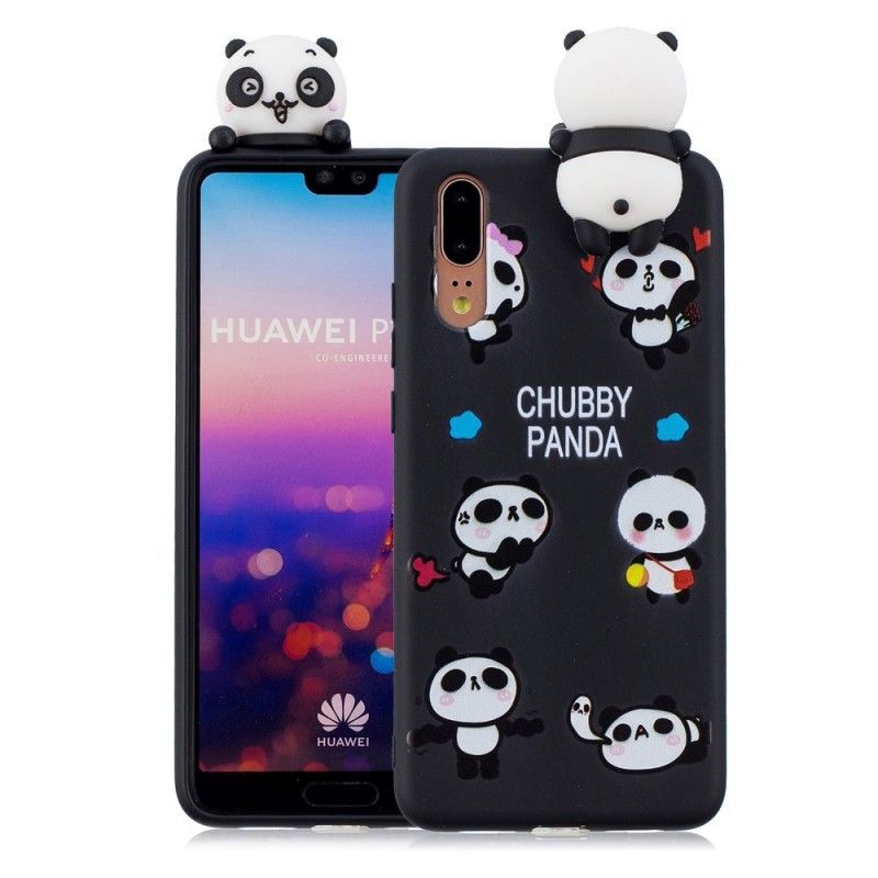 Κάλυμμα Για Huawei P20 Chuba Panda 3D