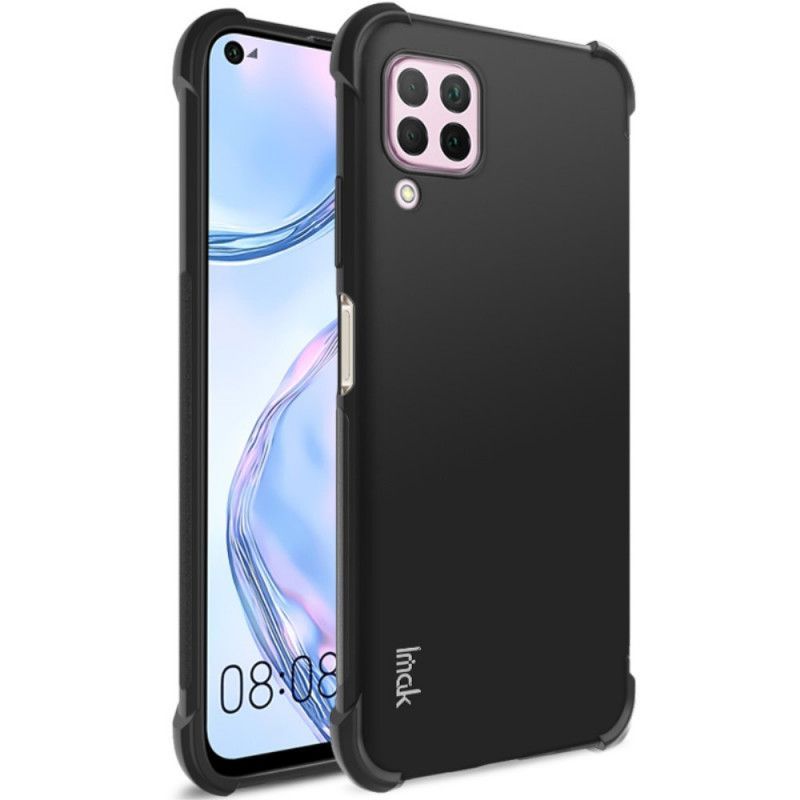 Κάλυμμα Για Huawei P40 Lite Μαύρο Imak Εύκαμπτη Σιλικόνη