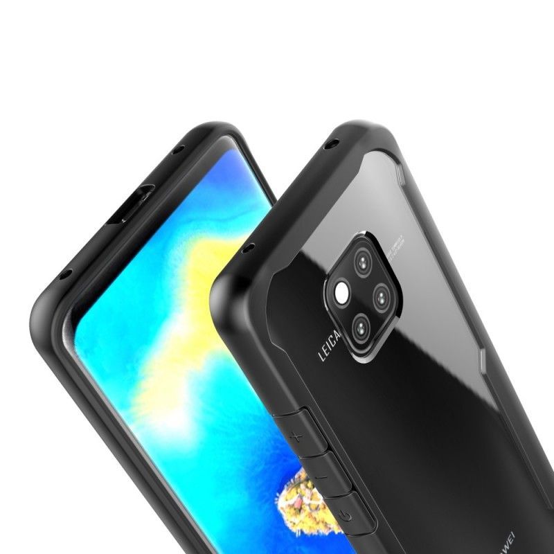 Κάλυμμα Huawei Mate 20 Pro Μαύρο Λοξότμητη Άκρη