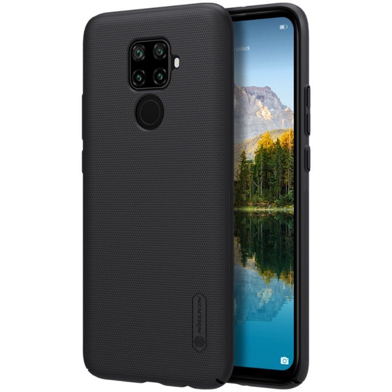 Κάλυμμα Huawei Mate 30 Lite Μαύρο Σκληρό Παγωμένο Νίλκιν Πρωτότυπος