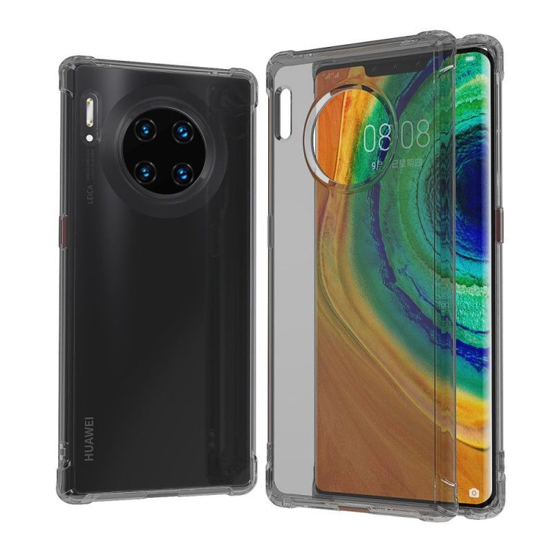 Κάλυμμα Huawei Mate 30 Μαύρο Διαφανή Προστατευτικά Μαξιλάρια