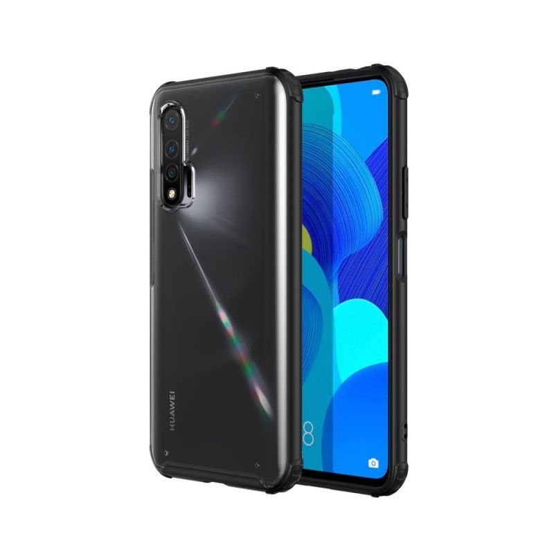 Κάλυμμα Huawei Nova 6 Μαύρο Κατά Των Δακτυλικών Αποτυπωμάτων