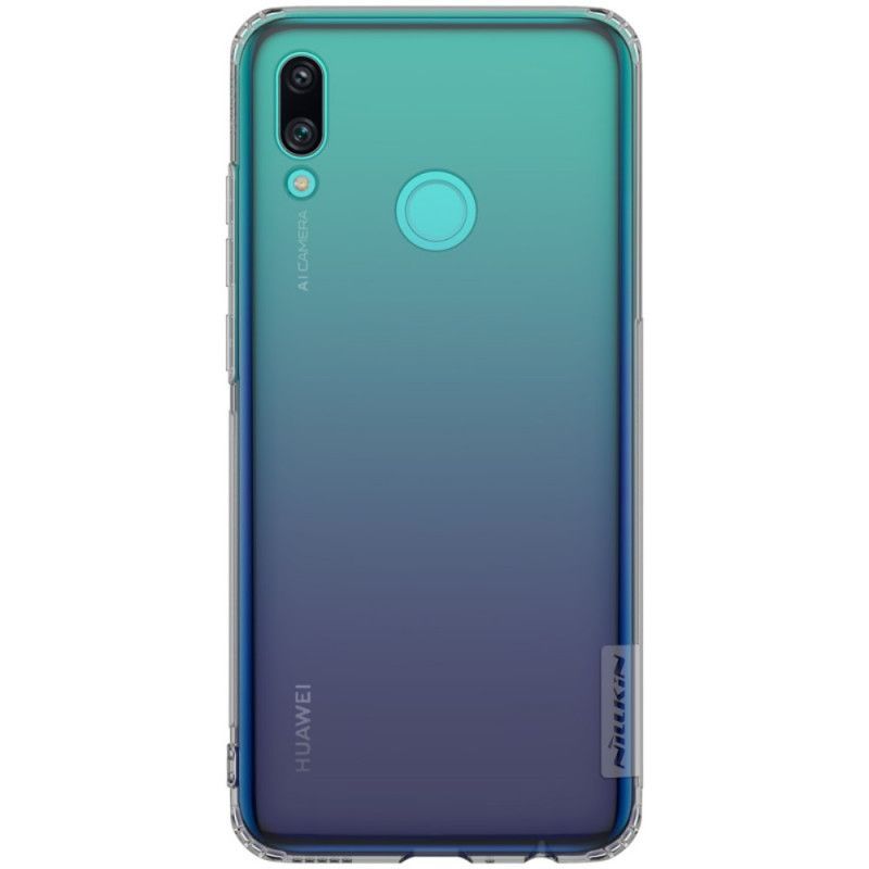 Κάλυμμα Huawei P Smart 2019 Γκρι Διαφανές Νίλκιν