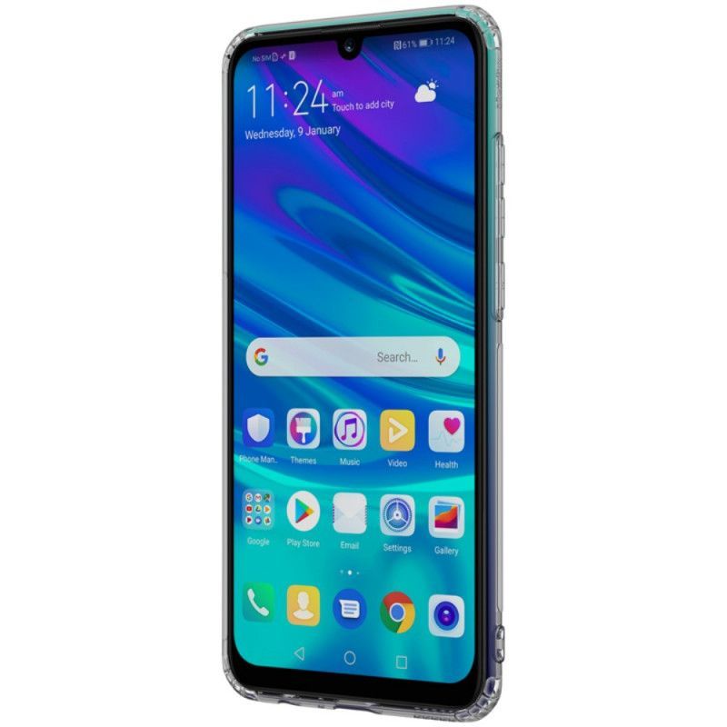 Κάλυμμα Huawei P Smart 2019 Γκρι Διαφανές Νίλκιν