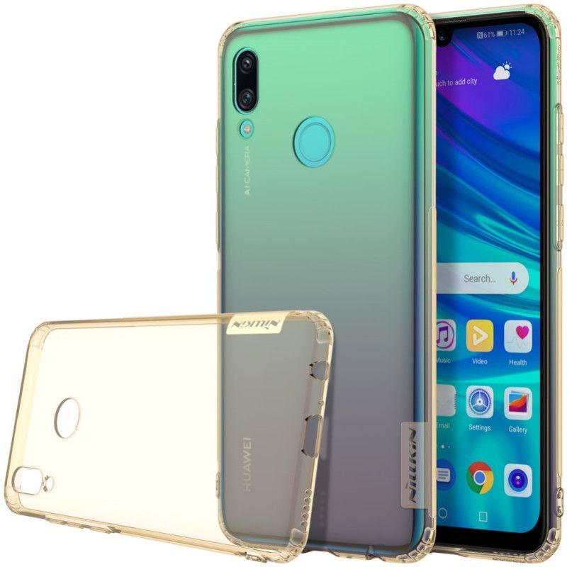 Κάλυμμα Huawei P Smart 2019 Γκρι Διαφανές Νίλκιν