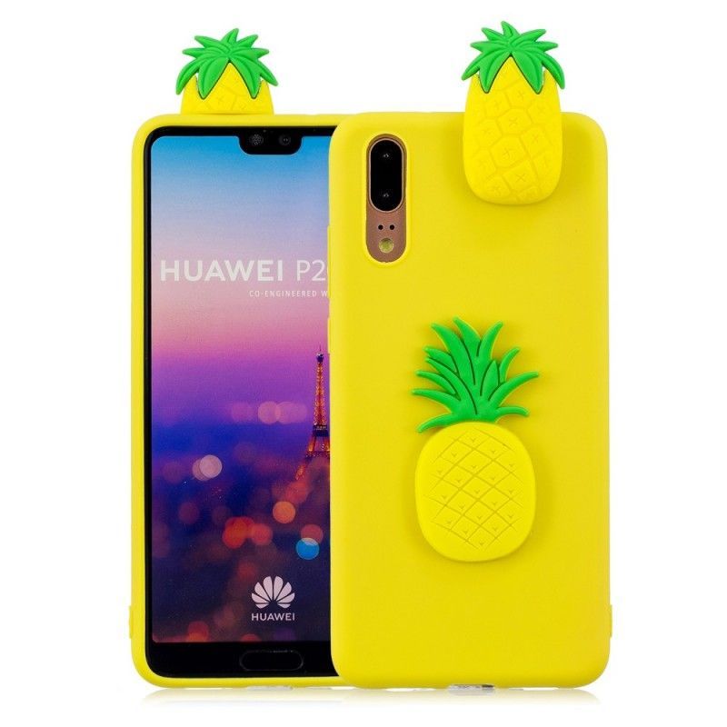 Κάλυμμα Huawei P20 3D Ανανάς