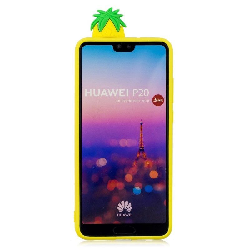 Κάλυμμα Huawei P20 3D Ανανάς