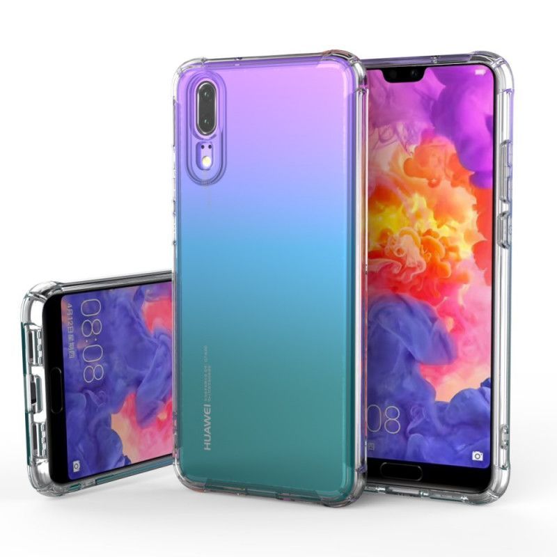 Κάλυμμα Huawei P20 Καθαρό Διαφανή Προστατευτικά Μαξιλάρια Πρωτότυπος