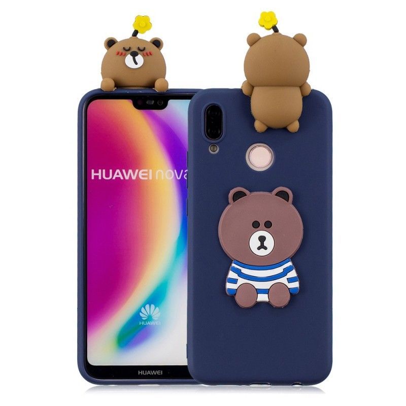 Κάλυμμα Huawei P20 Lite 3D Αρκούδα Μου