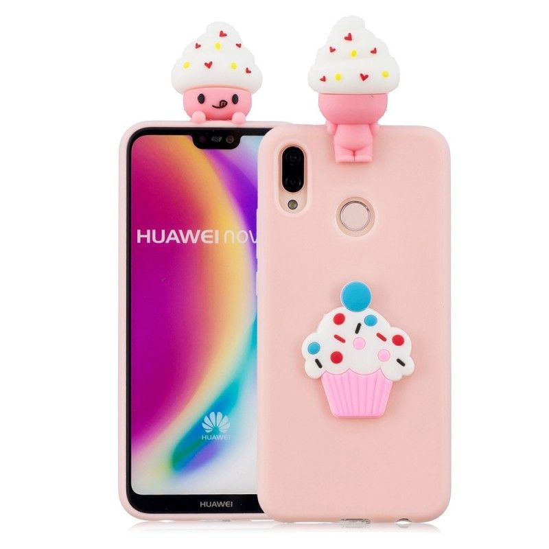 Κάλυμμα Huawei P20 Lite 3D Cup Cake Πρωτότυπος