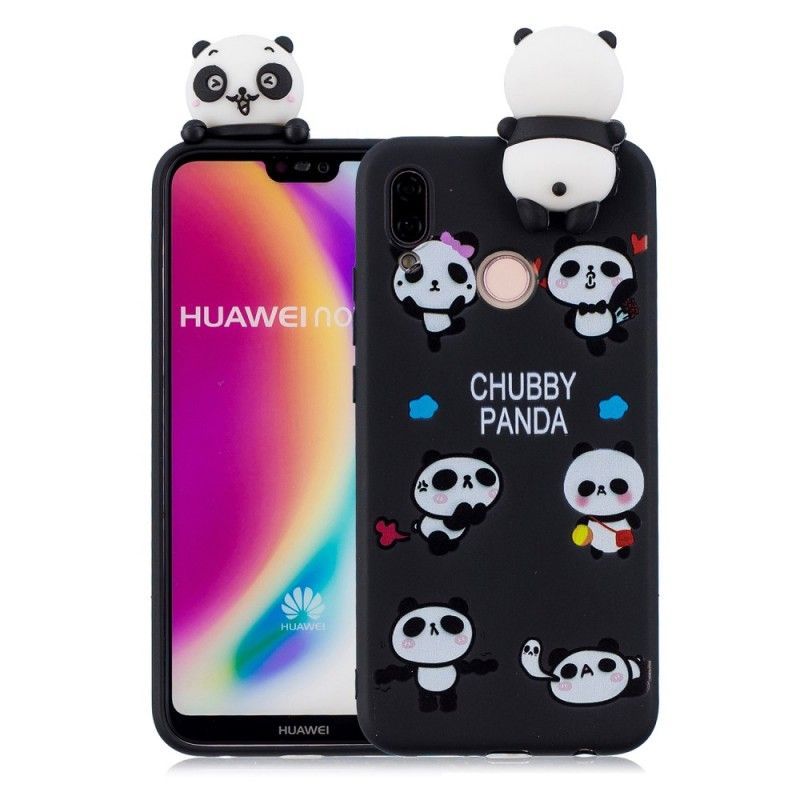 Κάλυμμα Huawei P20 Lite Chuba Panda 3D σιλικόνης