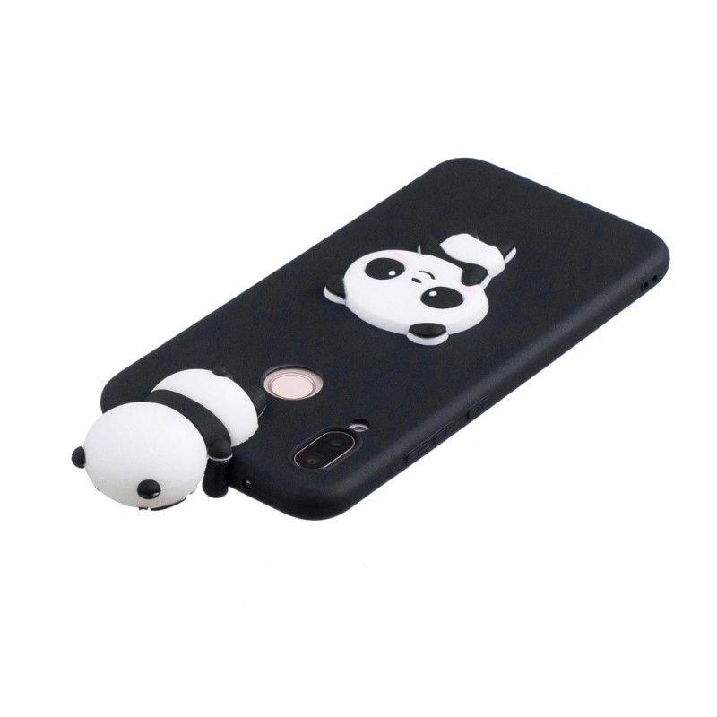 Κάλυμμα Huawei P20 Lite Μαύρο 3D Panda Μου