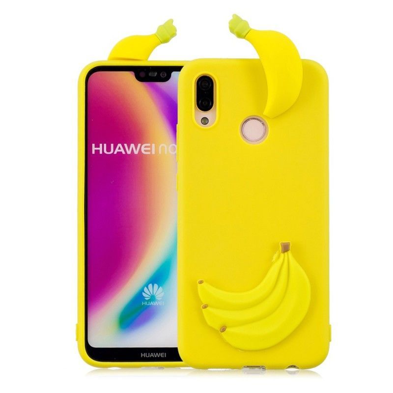 Κάλυμμα Huawei P20 Lite Θήκες Κινητών 3D Μπανάνα