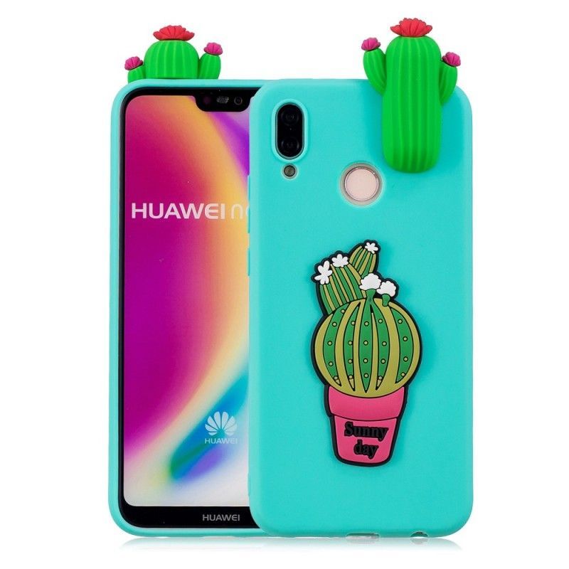 Κάλυμμα Huawei P20 Lite Θήκες Κινητών 3D Τρέλα Κάκτων