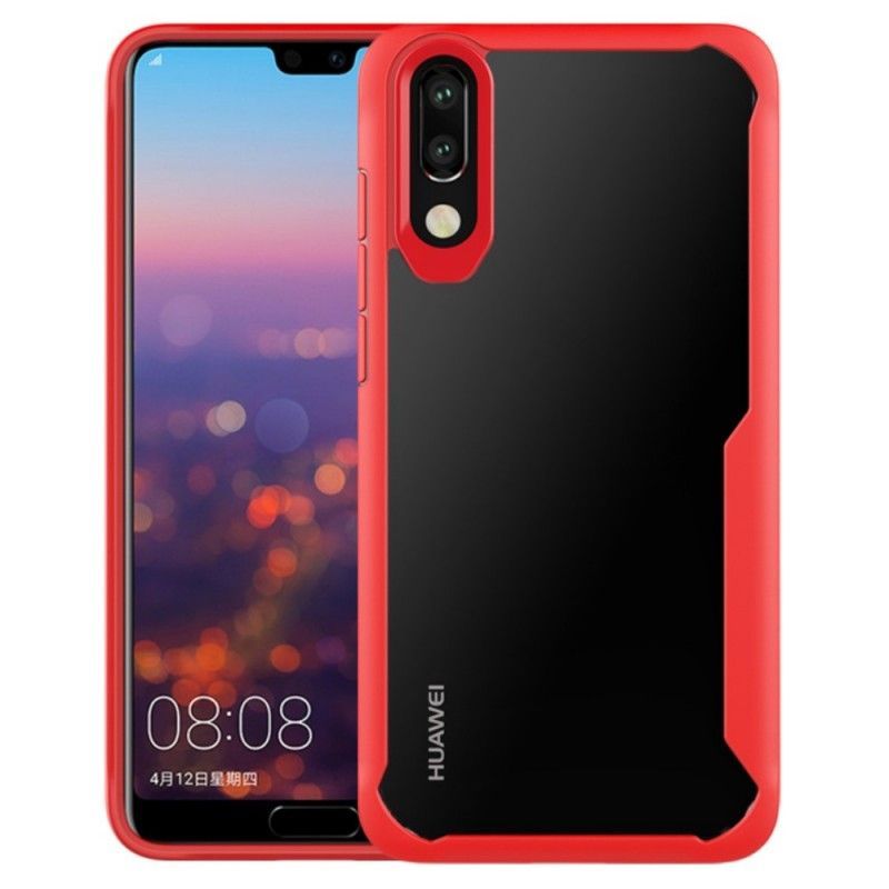 Κάλυμμα Huawei P20 Μαύρο Υβριδικό Premium σιλικόνης