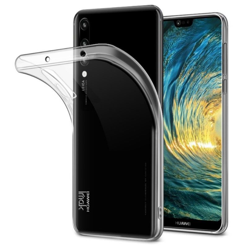 Κάλυμμα Huawei P20 Pro Διαφανές σιλικόνης