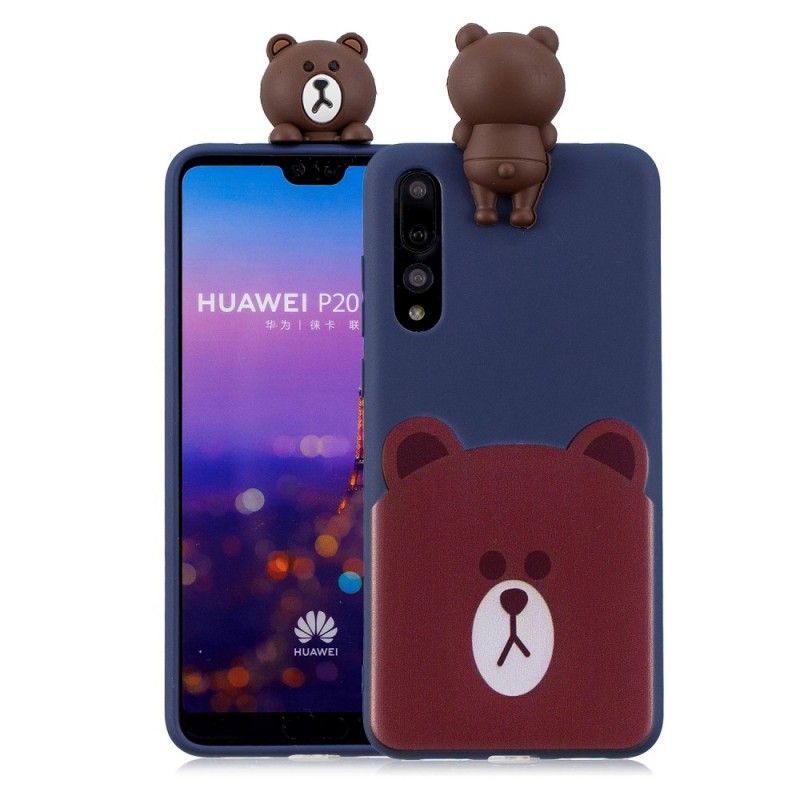 Κάλυμμα Huawei P20 Pro Θήκες Κινητών 3D Αστείο Panda