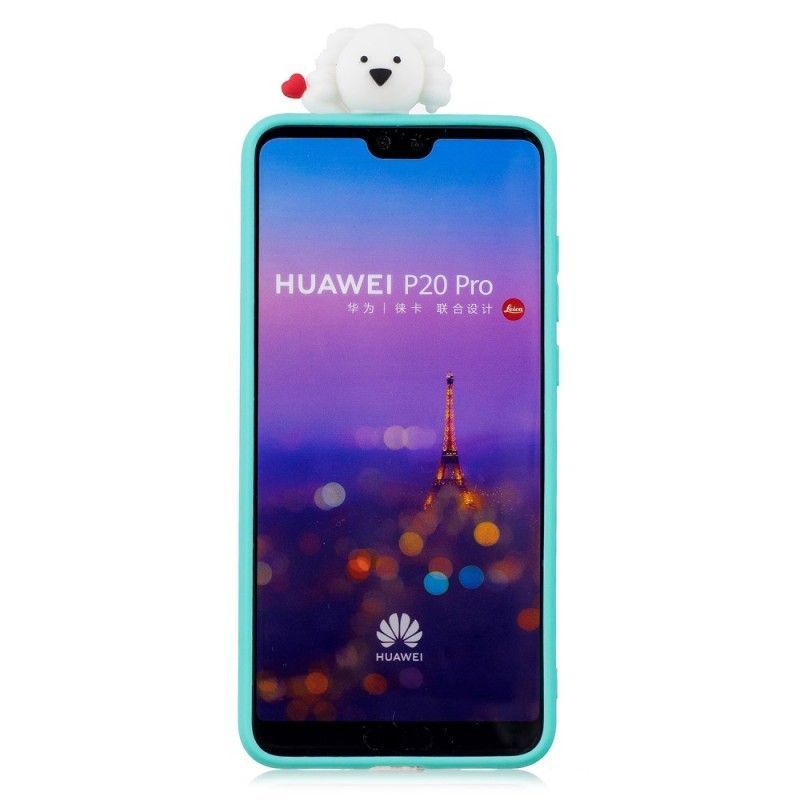 Κάλυμμα Huawei P20 Pro Θήκες Κινητών 3D Σκύλος Στα Σύννεφα