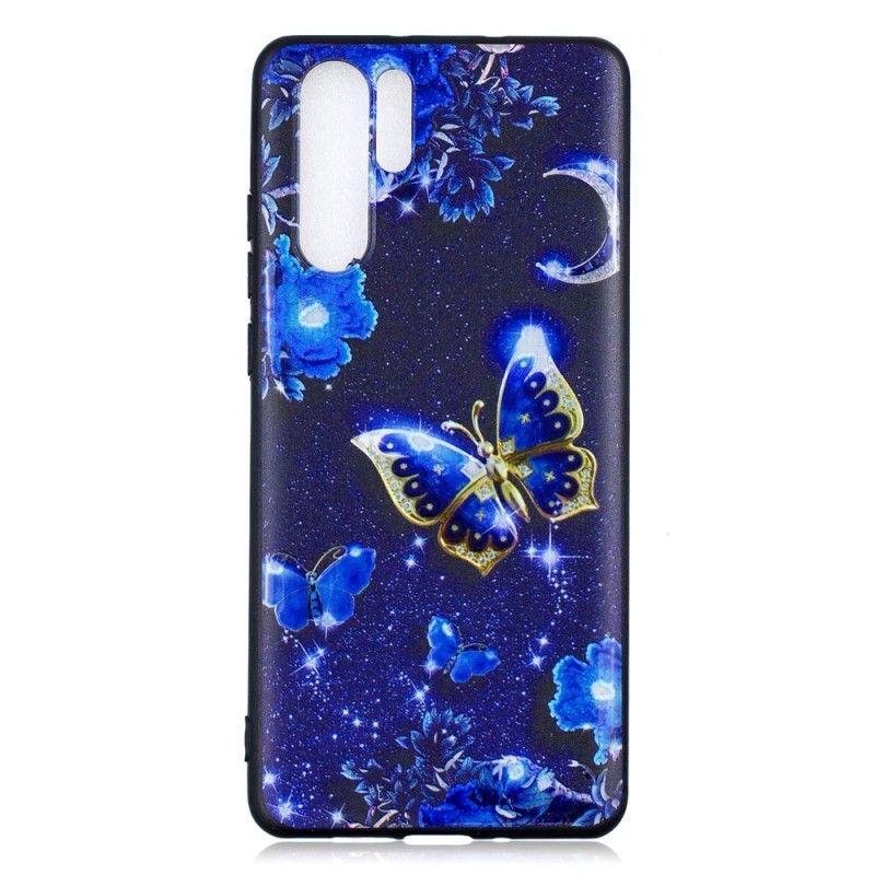 Κάλυμμα Huawei P30 Pro Θήκες Κινητών Χρυσή Πεταλούδα