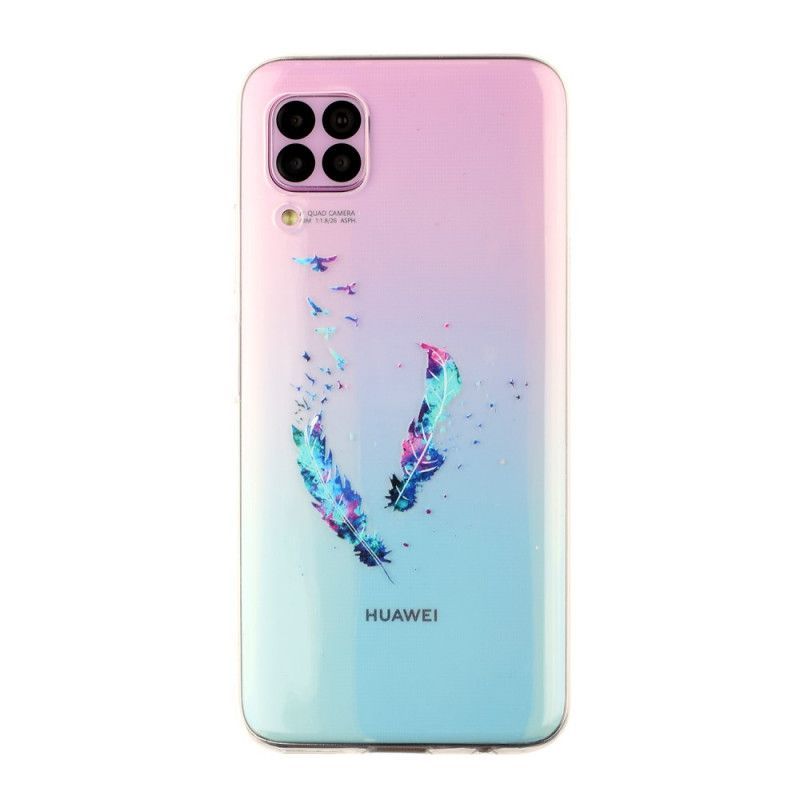 Κάλυμμα Huawei P40 Lite Διαφανή Φτερά