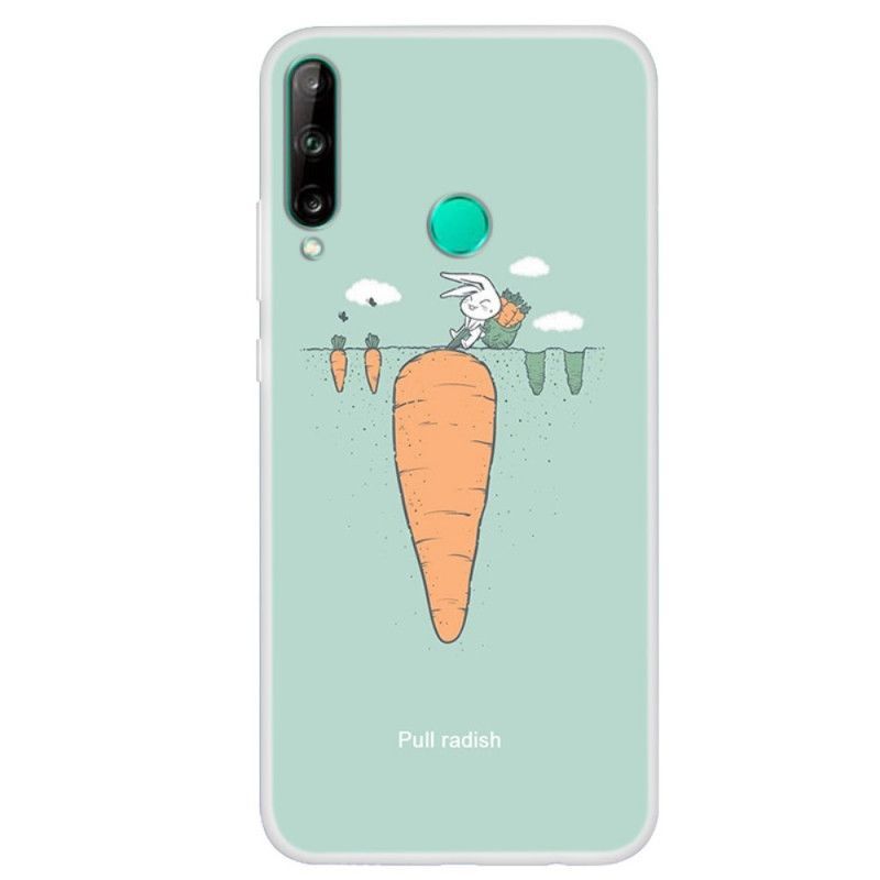 Κάλυμμα Huawei P40 Lite E / Y7p Κουνέλι Στον Κήπο σιλικόνης