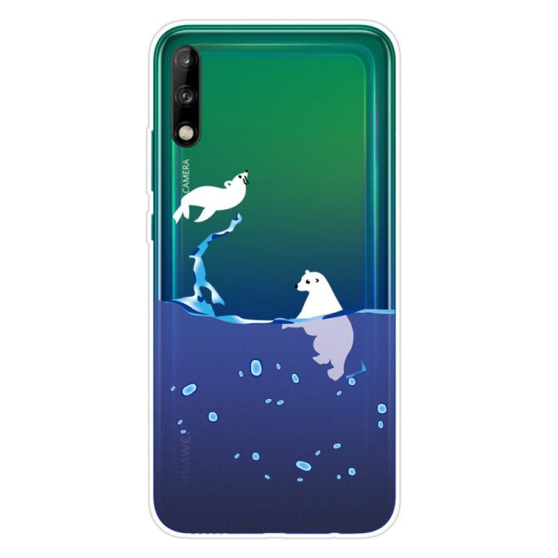 Κάλυμμα Huawei P40 Lite E / Y7p Θαλάσσια Παιχνίδια σιλικόνης