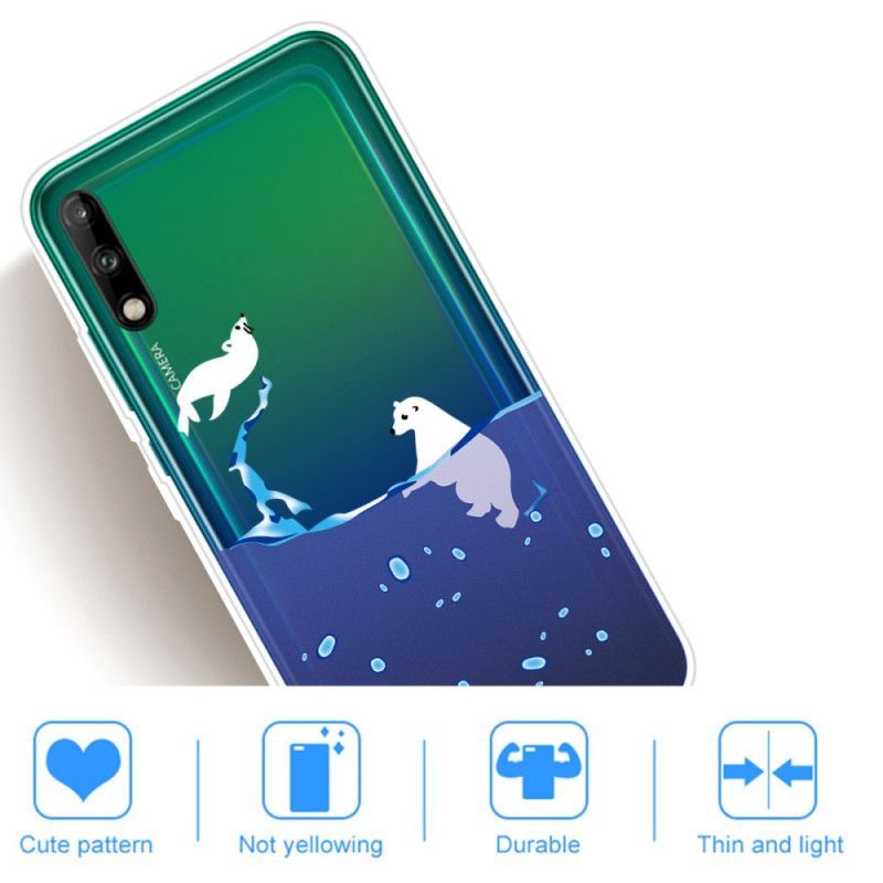 Κάλυμμα Huawei P40 Lite E / Y7p Θαλάσσια Παιχνίδια σιλικόνης