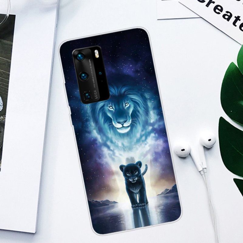 Κάλυμμα Huawei P40 Pro Λιοντάρι