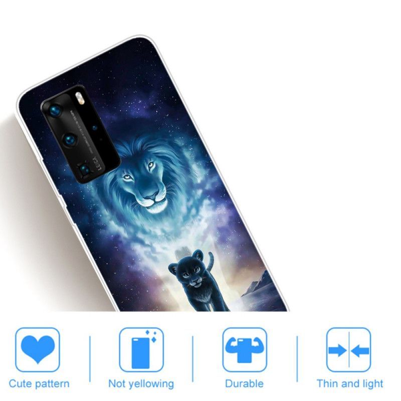 Κάλυμμα Huawei P40 Pro Λιοντάρι