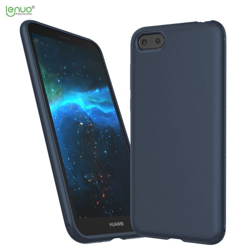 Κάλυμμα Huawei Y5 2018 Twill Ανθρακονήματα