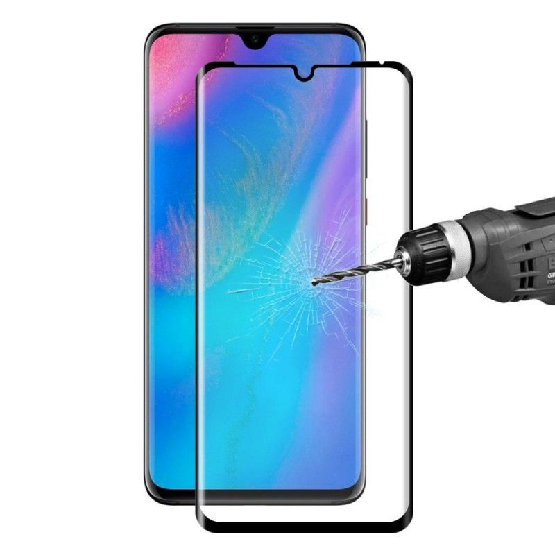 Προστασία Από Σκληρυμένο Γυαλί Huawei P30 Pro Μαύρο Hat Prince