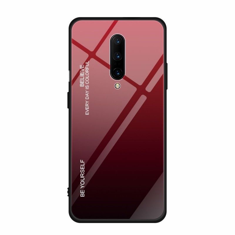 Κάλυμμα Για OnePlus 7 Pro Κόκκινο Γαλβανισμένο Χρώμα