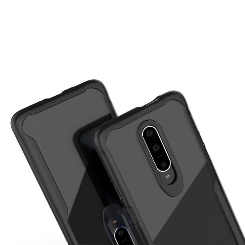 Κάλυμμα Για OnePlus 7 Pro Μαύρο Υβριδικό Λοξότμητο Άκρο