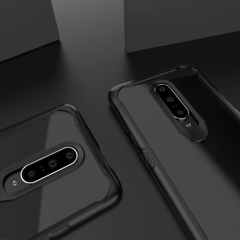 Κάλυμμα Για OnePlus 7 Pro Μαύρο Υβριδικό Λοξότμητο Άκρο