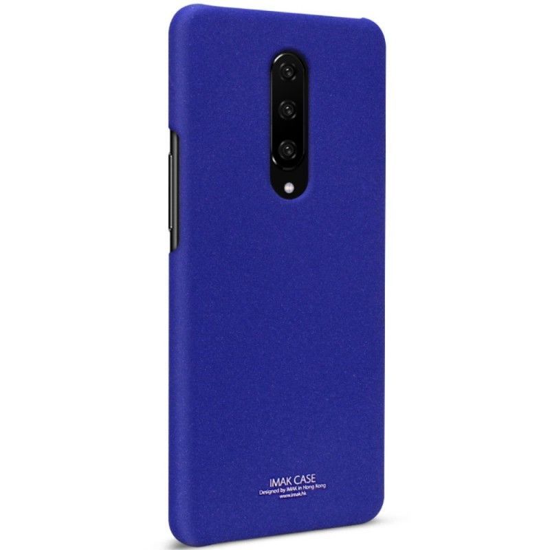 Κάλυμμα Για OnePlus 7 Pro Σκούρο Μπλε Άκαμπτο Ματ