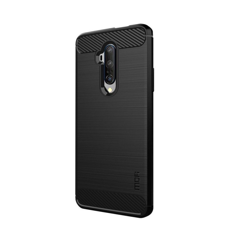 Κάλυμμα Για OnePlus 7T Pro Μαύρο Μόφι Βουρτσισμένο Ανθρακόνημα