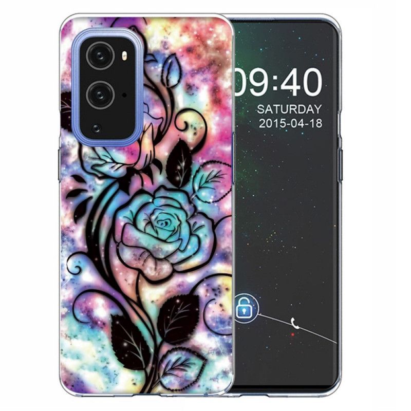 Κάλυμμα Για OnePlus 9 Pro Γραφικό Λουλούδι