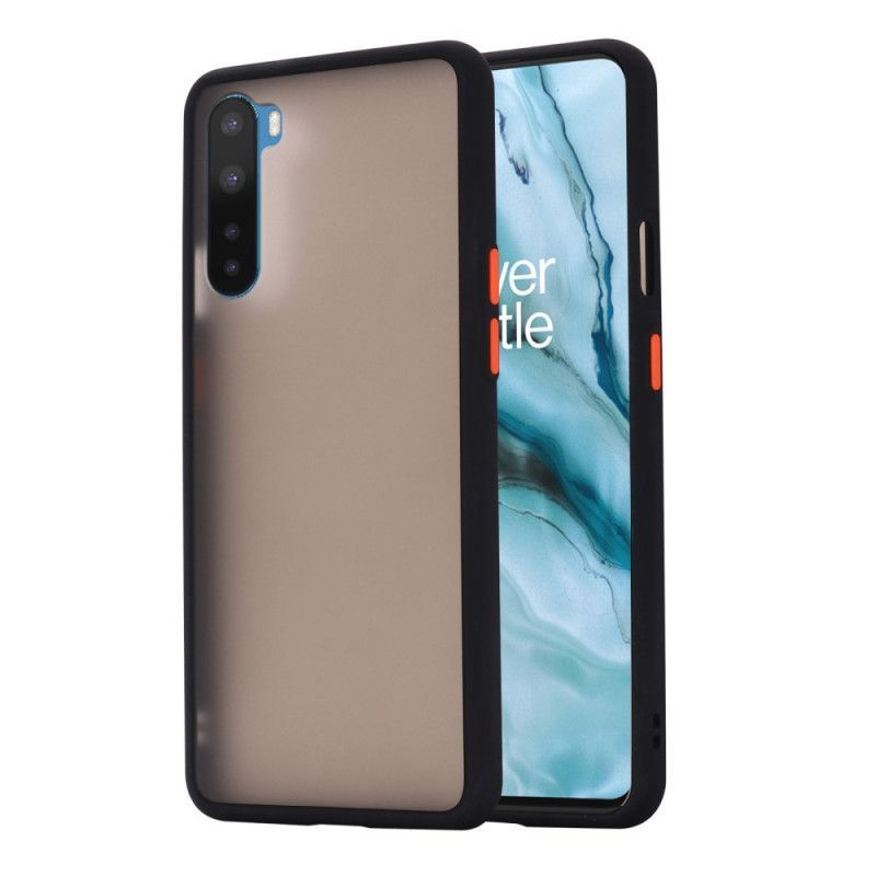 Κάλυμμα Για OnePlus Nord Μαύρο Υβριδικές Έγχρωμες Άκρες