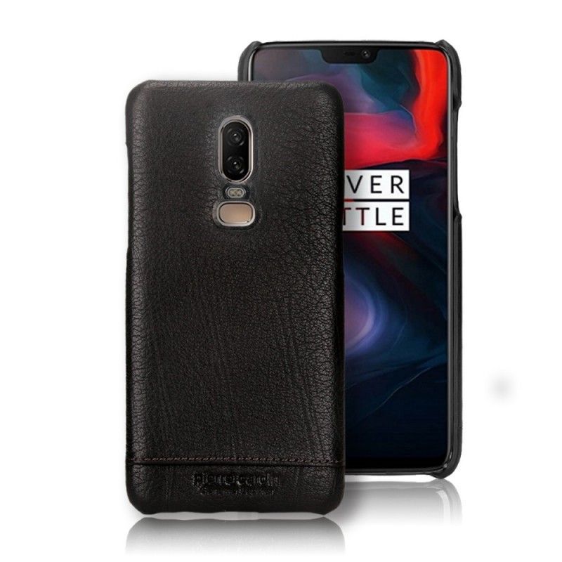 Κάλυμμα OnePlus 6 Μαύρο Δέρμα Pierre Cardin Πρωτότυπος