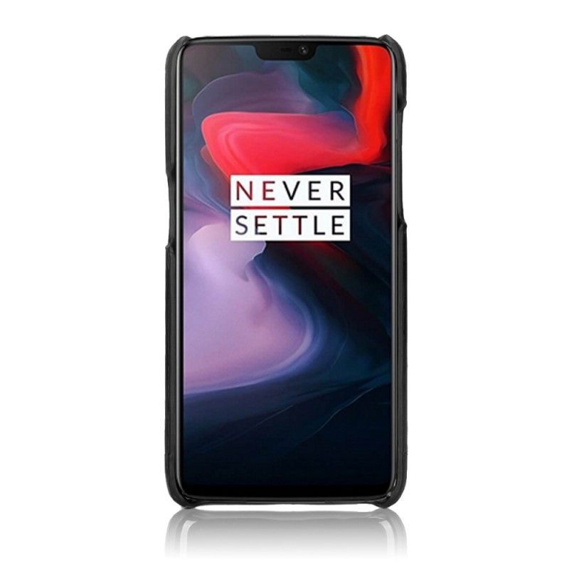 Κάλυμμα OnePlus 6 Μαύρο Δέρμα Pierre Cardin Πρωτότυπος