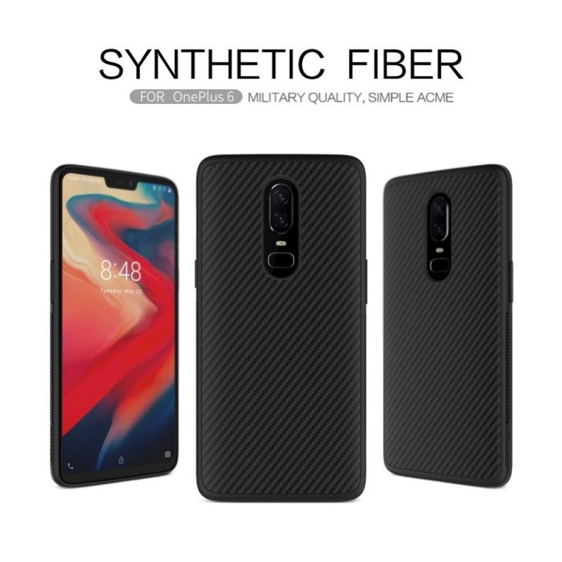 Κάλυμμα OnePlus 6 Συνθετική Ίνα Nillkin Και Μαγνητικό Φύλλο