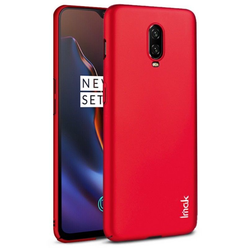 Κάλυμμα OnePlus 6T Κόκκινο Μεταξωτή Σειρά σιλικόνης