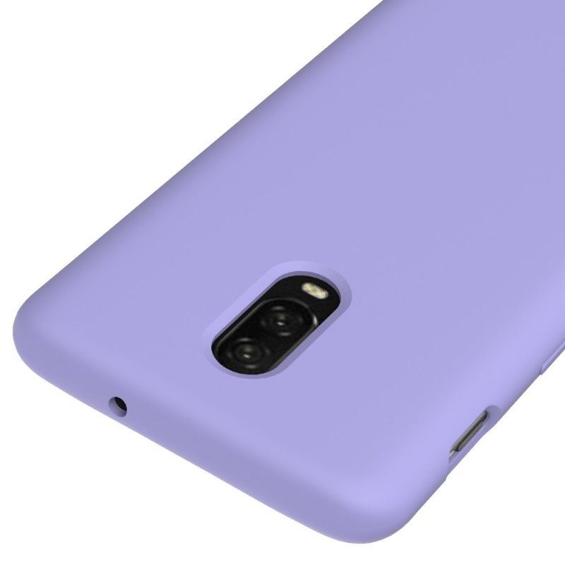 Κάλυμμα OnePlus 6T Ροζ Υγρό Σιλικόνης