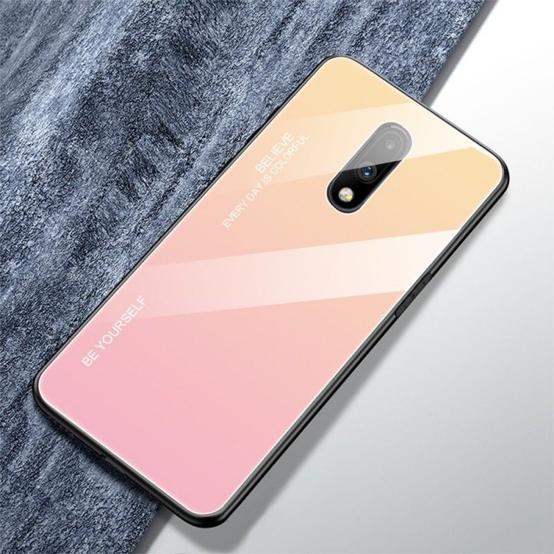 Κάλυμμα OnePlus 7 Κόκκινο Γαλβανισμένο Χρώμα