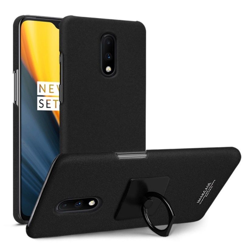 Κάλυμμα OnePlus 7 Μαύρο Δαχτυλίδι Imak