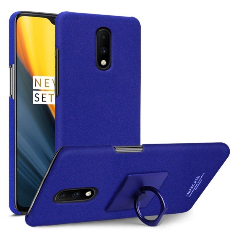 Κάλυμμα OnePlus 7 Μαύρο Δαχτυλίδι Imak