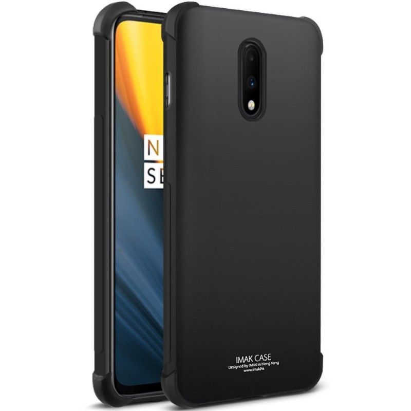 Κάλυμμα OnePlus 7 Μαύρο Εύκαμπτη Σιλικόνη Με Φιλμ Οθόνης Imak