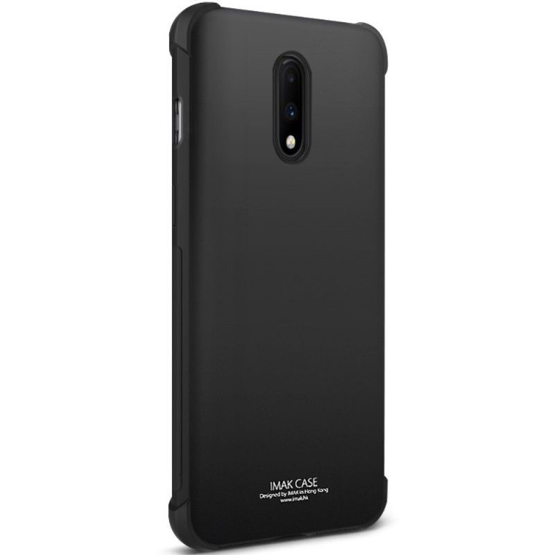 Κάλυμμα OnePlus 7 Μαύρο Εύκαμπτη Σιλικόνη Με Φιλμ Οθόνης Imak