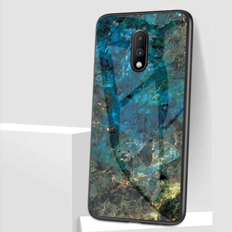 Κάλυμμα OnePlus 7 Μαύρο Υαλοπίνακες Υψηλής Ποιότητας Πρωτότυπος