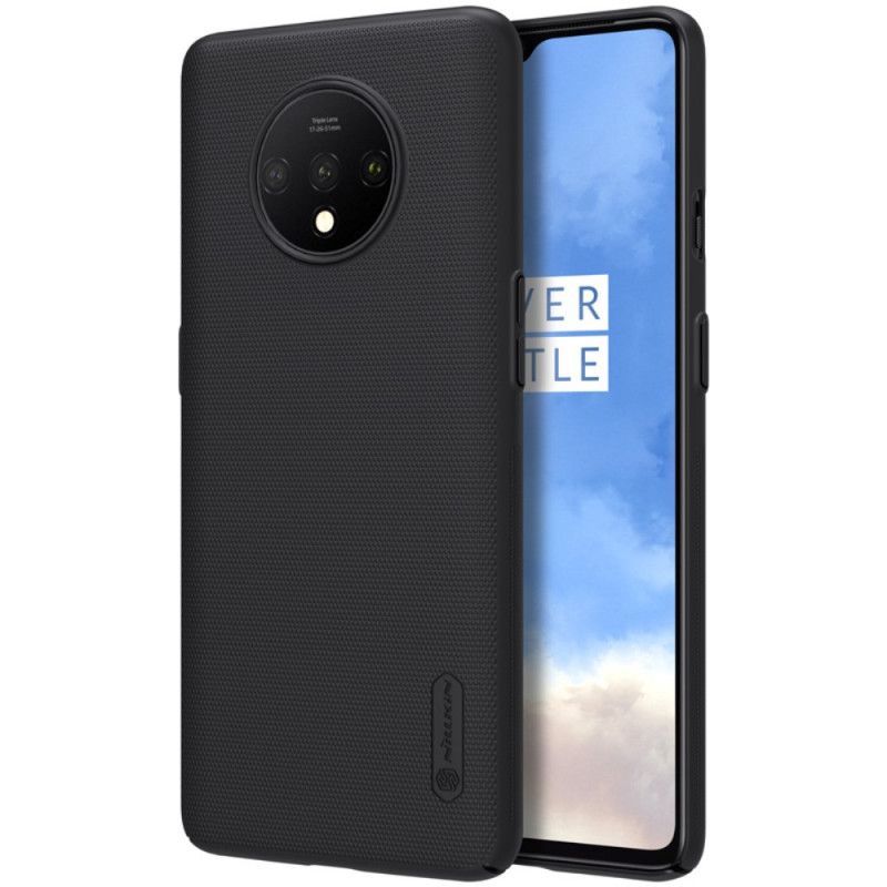 Κάλυμμα OnePlus 7T Μαύρο Σκληρό Παγωμένο Νίλκιν